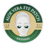 Set 60 Plasturi Hidrogel pentru Ochi, cu Aloe Vera, Spirulina si Colagen, Wokali, Eye Patch