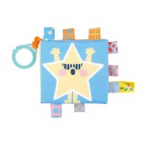 Carte moale cu doua fete de agatat pe carucior pentru bebelusi, Multicolor