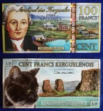 INSULELE KERGUELEN ? bancnota ? 100 Francs ? 2014 ? SPECIMEN ? UNC ? necirculata