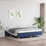 Cadru de pat, albastru, 180 x 200 cm, material textil GartenMobel Dekor, vidaXL