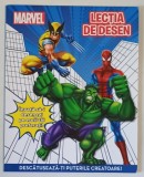 MARVEL , LECTIA DE DESEN , INVATA SA - I DESENEZI PE EROII TAI PARINTI ! , 2013
