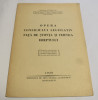 O. Ionescu - Opera consiliului legislativ fata de stiinta dreptului 1936