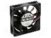 Ventilator 80x80x20mm, 10,2...13,8V DC, SANYO DENKI - 109P0812M601