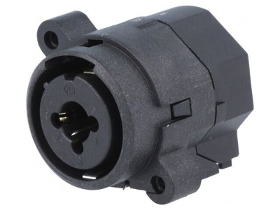 Soclu Jack 6,3mm XLR THT Mamă Drept foto
