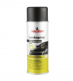 Spray vopsea Grafen Professional 400 ml; nitroceluloza; negru mat, Nigrin