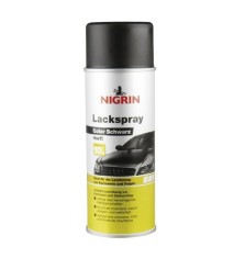 Spray vopsea Grafen Professional 400 ml; nitroceluloza; negru mat foto