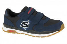 Pantofi sport Skechers Throwbax 97360-NVBK albastru marin foto