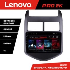 Navigatie Chevrolet Aveo 2010-2013 Lenovo Kit-AVEO10 8 core QLED 2K 8+256 360 Android Waze USB Navigatie Internet Youtube Radio CarStore Technology