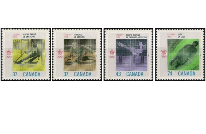 Canada 1988 - J.O.Calgary, serie neuzata