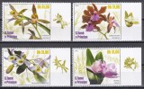 Sao Tome si Principe 2020 - Orhidee, Serie cu Tapsuri fără perforații, MNH