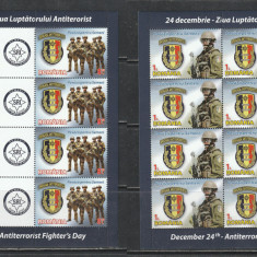 Romania 2012 - #1962C Ziua Luptatorului Antiterorist M/S 2v MNH