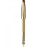 Stilou Parker Sonnet Royal Cisele Gold penita aur masiv