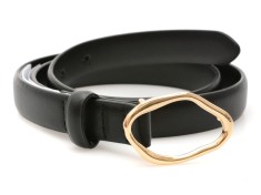 Curea ALDO neagra, GROEGAN 970, din piele ecologica