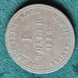 Germania 1 TALER 1835 , argint
