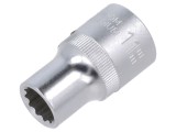 Cheie tubulara C.K 12-puncte 1/2, 11mm, Oțel Crom-Vanadium