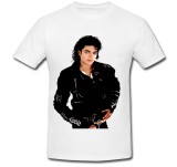 Tricou &quot; Michael Jackson leather jacket &quot;