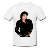 Tricou &quot; Michael Jackson leather jacket &quot;