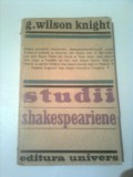 STUDII SHAKESPEARIENE ~ G. WILSON KNIGHT