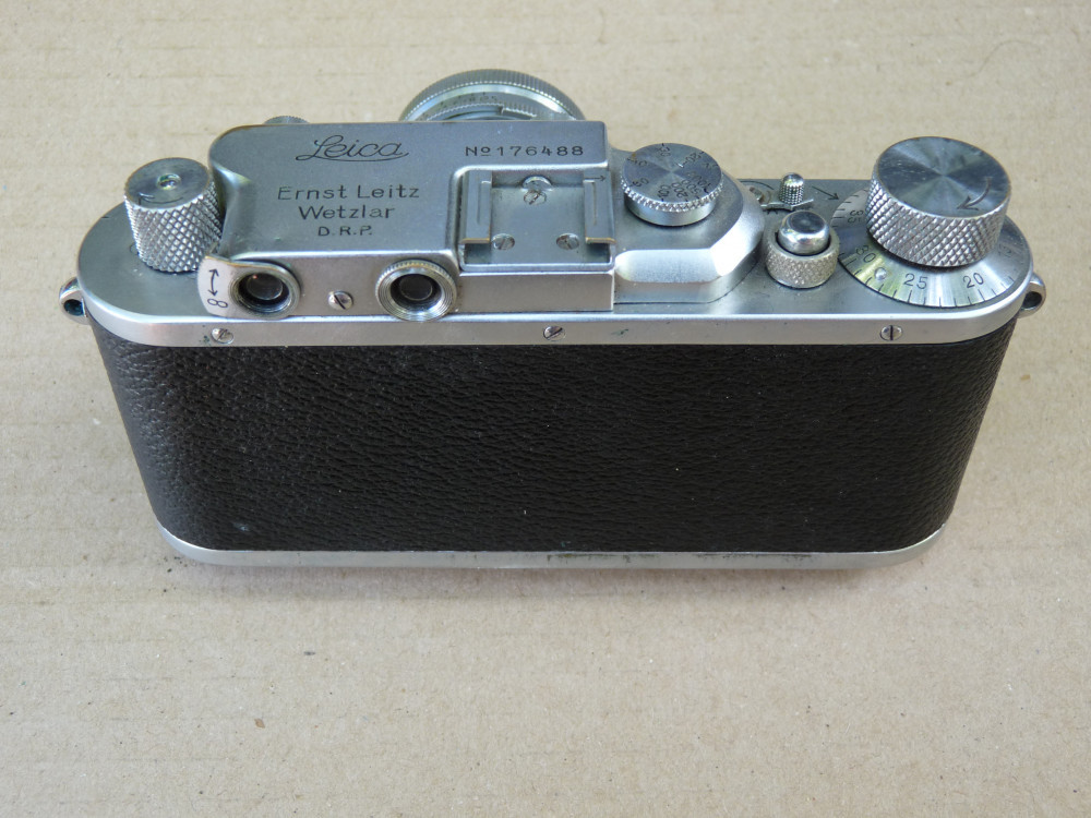 Aparat foto vintage Leica IIIA, E. Leitz, Wetzlar Germany 1935 | arhiva  Okazii.ro