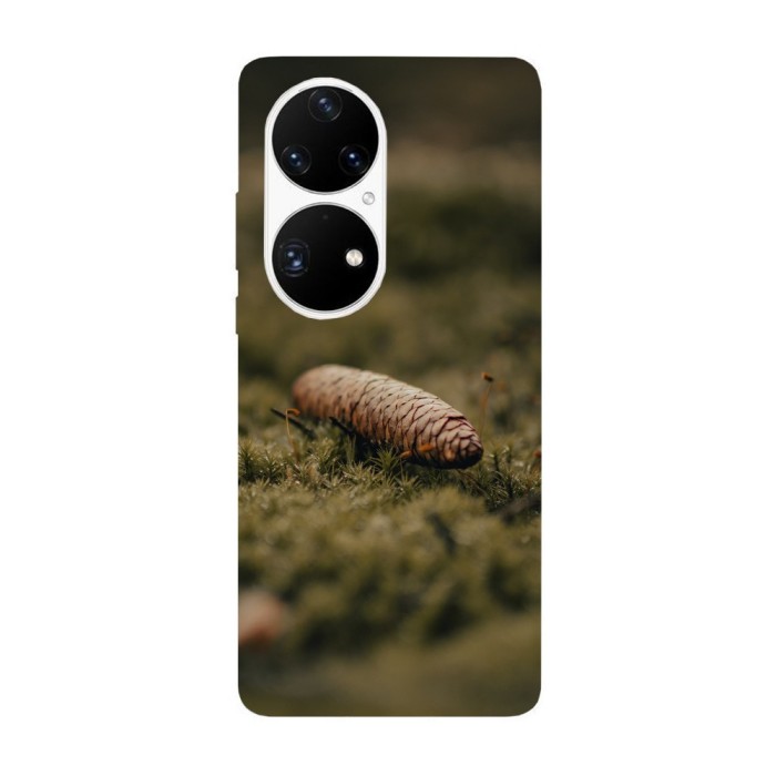 Husa compatibila cu Huawei Mate 40 Pro model Pine cone, Silicon, TPU, Viceversa