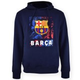 FC Barcelona hanorac de bărbați cu glugă Marble - S