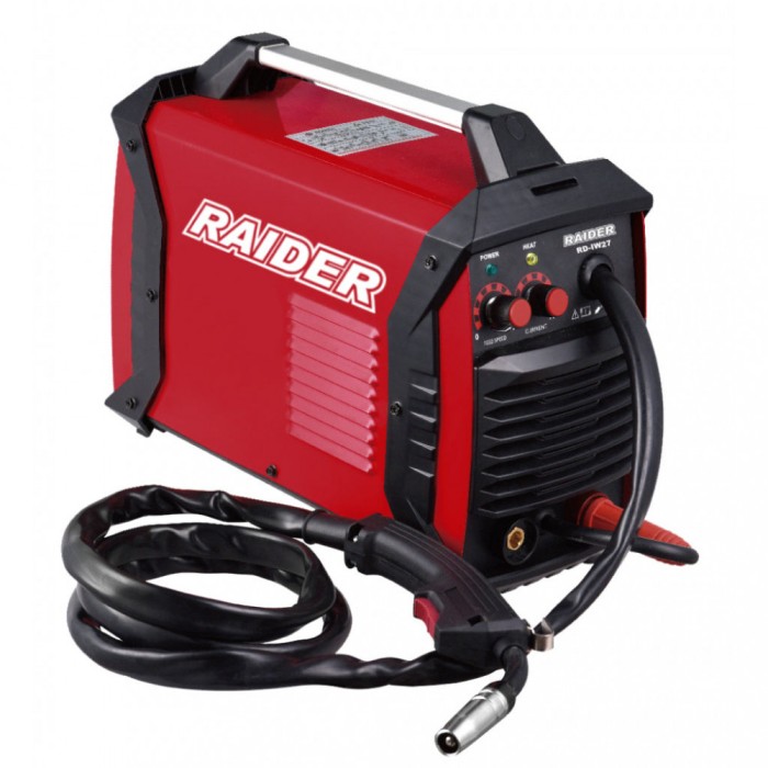 Aparat de sudura tip Inverter 2in1 MIG/MAG&amp;MMA 130A RD-IW27, Raider, 077227