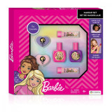 Set cosmetice unghii si makeup Barbie
