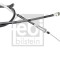 FEBI BILSTEIN 107922 Cablu, frana de parcare