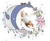 Paturica Milestone Foto Bebe Drool Ocean, 120x100 cm, Rame Incluse, Sedinte Foto Memorabile