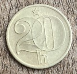C50 - Moneda foarte veche - Cehoslovacia - 20 haleru - 1975