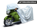 Husa Moto Exterior Marimea &amp;quot;XL&amp;quot; 245x105x125 Cm, 3 Straturi, Reflectoare Carmotion 86380