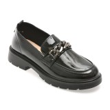 Mocasini GRYXX negri, 911, din piele naturala lacuita