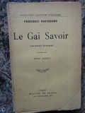 LE GAI SAVOIR - Friedrich Nietzsche (carte in limba franceza)