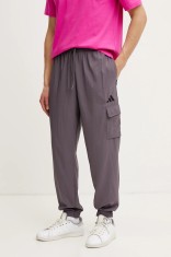 adidas pantaloni de trening Essential barbati, culoarea violet, neted, JD1822