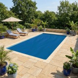 vidaXL Husă pentru piscină albastru 1000 x 500 cm PE 42034494