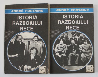 ISTORIA RAZBOIULUI RECE de ANDRE FONTAINE , VOLUMELE I - II , 1992 foto