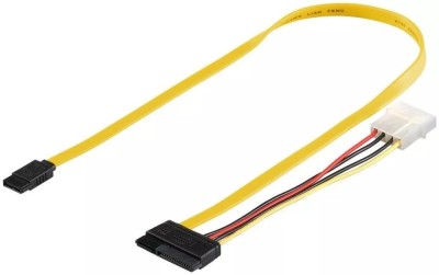 Cablu adaptor sata data power la sata si molex 5.25 Goobay foto
