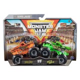 MONSTER JAM SET 2 MASINUTE METALICE BOG HOG SI KING SLING SCARA 1 LA 64 SuperHeroes ToysZone, Spin Master