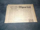 ZIARUL SPORTUL 15 IANUARIE 1985