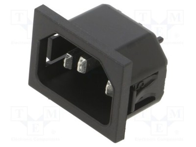 SCHURTER Modul de alimentare IEC 60320 C14 10A 6150 foto