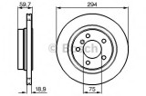 Disc frana BMW Seria 3 Compact (E46) (2001 - 2005) BOSCH 0 986 478 570