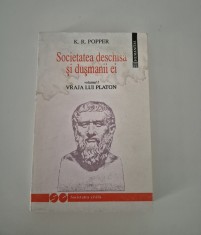 K R Popper Societatea deschisa si dusmanii ei volum 1 foto