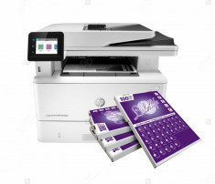 HP LaserJet Pro MFP M428dw - Pachet PROMO cu 1 top etichete in coala A4 la alegere GRATUIT foto