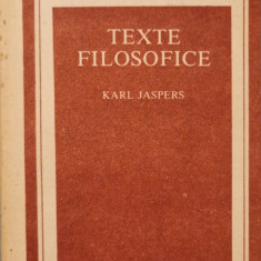 Texte filosofice - Karl Jaspers