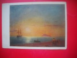 HOPCT 23761 PLAJA LA MARE- 1868- I K LIVAZOVSKI 1817-1900 --RUSIA--MUZEE - CP PICTURA --NECIRCULATA