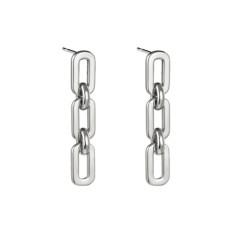 Cercei Zale Cubaneze din Argint 925, placati cu Rodiu - ALCA Fine Jewelry