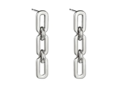 Cercei Zale Cubaneze din Argint 925, placati cu Rodiu - ALCA Fine Jewelry foto