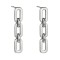 Cercei Zale Cubaneze din Argint 925, placati cu Rodiu - ALCA Fine Jewelry
