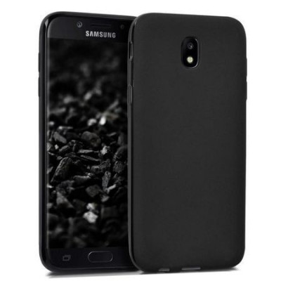 Capac de protectie pentru Samsung Galaxy J5 (2017) / J530, silicon moale, negru foto