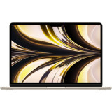Laptop Apple MacBook Air 13, cu procesor Apple M2, 8 nuclee CPU si 8 nuclee GPU, 16GB, 256GB, Starlight, INT KB